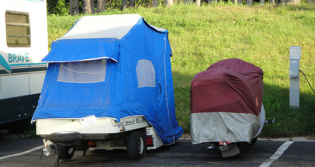 motorcycle campers