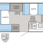 Jay Series Sport 12UD floor plan