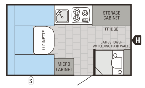 Jay Series Sport Hardwall 12B Floor Plan