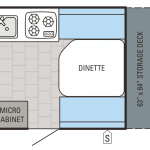 Jay Series Sport Hardwall 12HFD Floor Plan