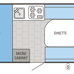 Jay Series Sport Hardwall 12HMD Floor Plan