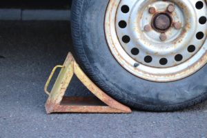 a wheel chock